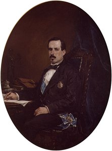 Portrett av ministeren for offentlige arbeider Manuel Ruiz Zorrilla